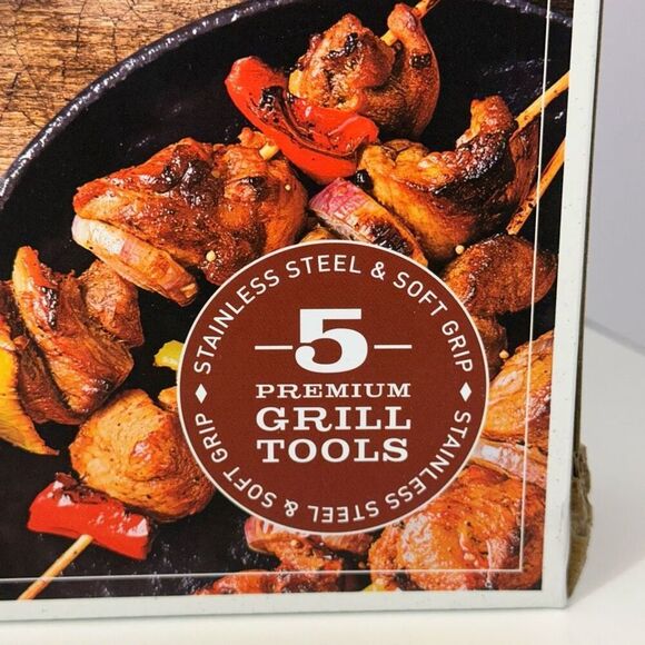 Parini 5-Piece Grill Tool Set - Picture 8 of 14